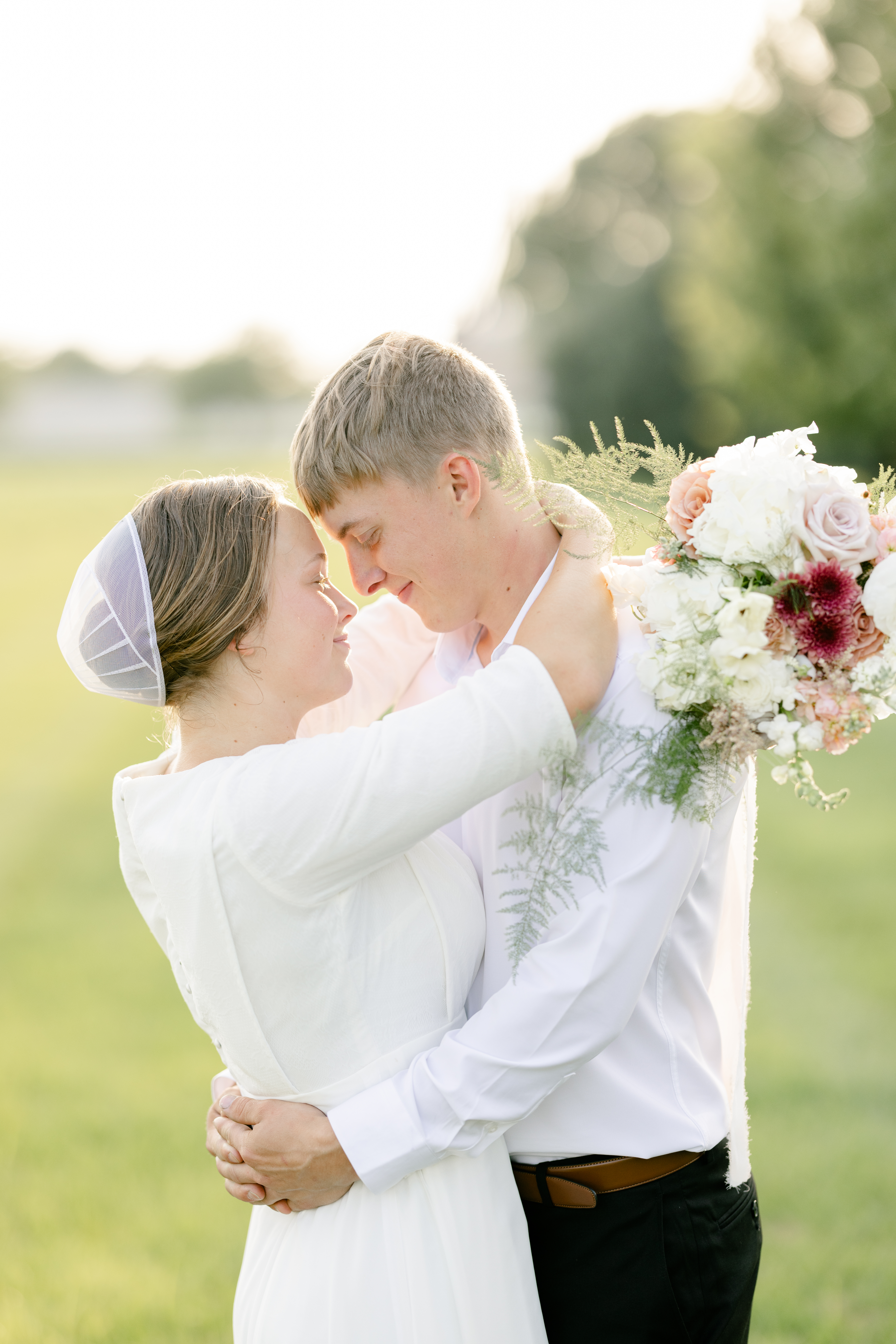 summer wedding photo, elegant summer wedding just married lancaster wedding photographer lancaster pa photographer